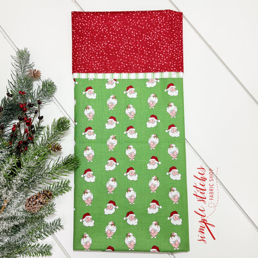 Mr. And Mrs. Clause Pillowcase Kit with Free Pattern
