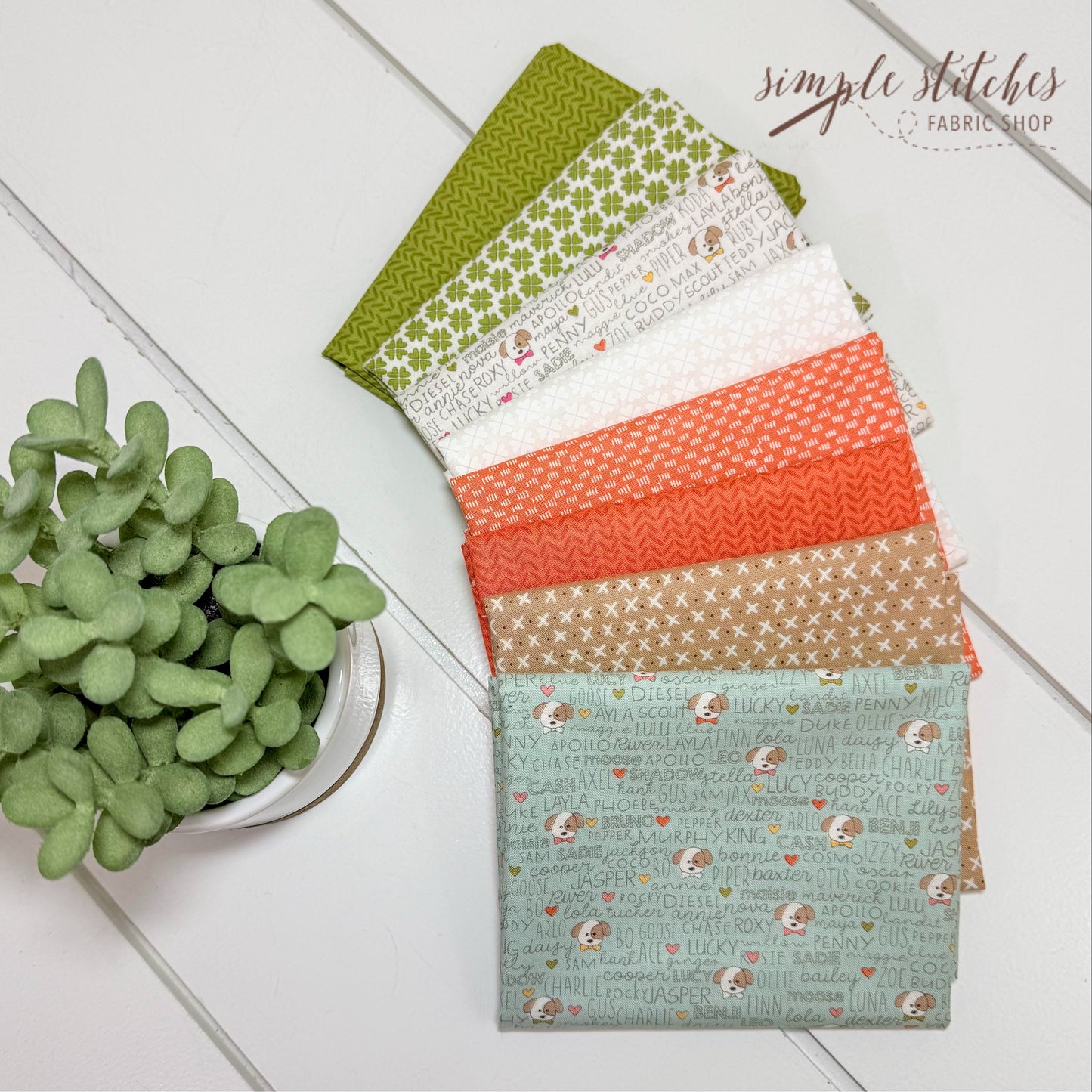 Lucky Simple Bundle (8) Fat Quarter Bundle