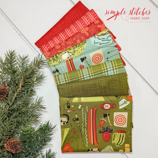 The Great Outdoors Simple Bundle (8) Fat Quarter Bundle