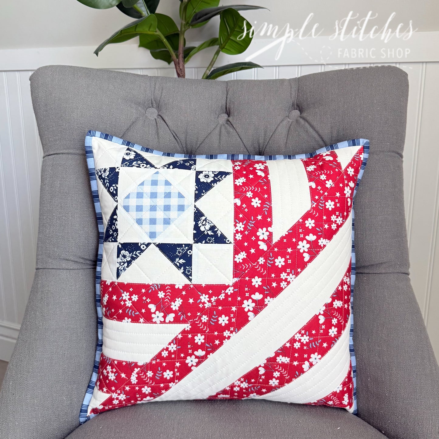 Freedom Pillow PDF Pattern