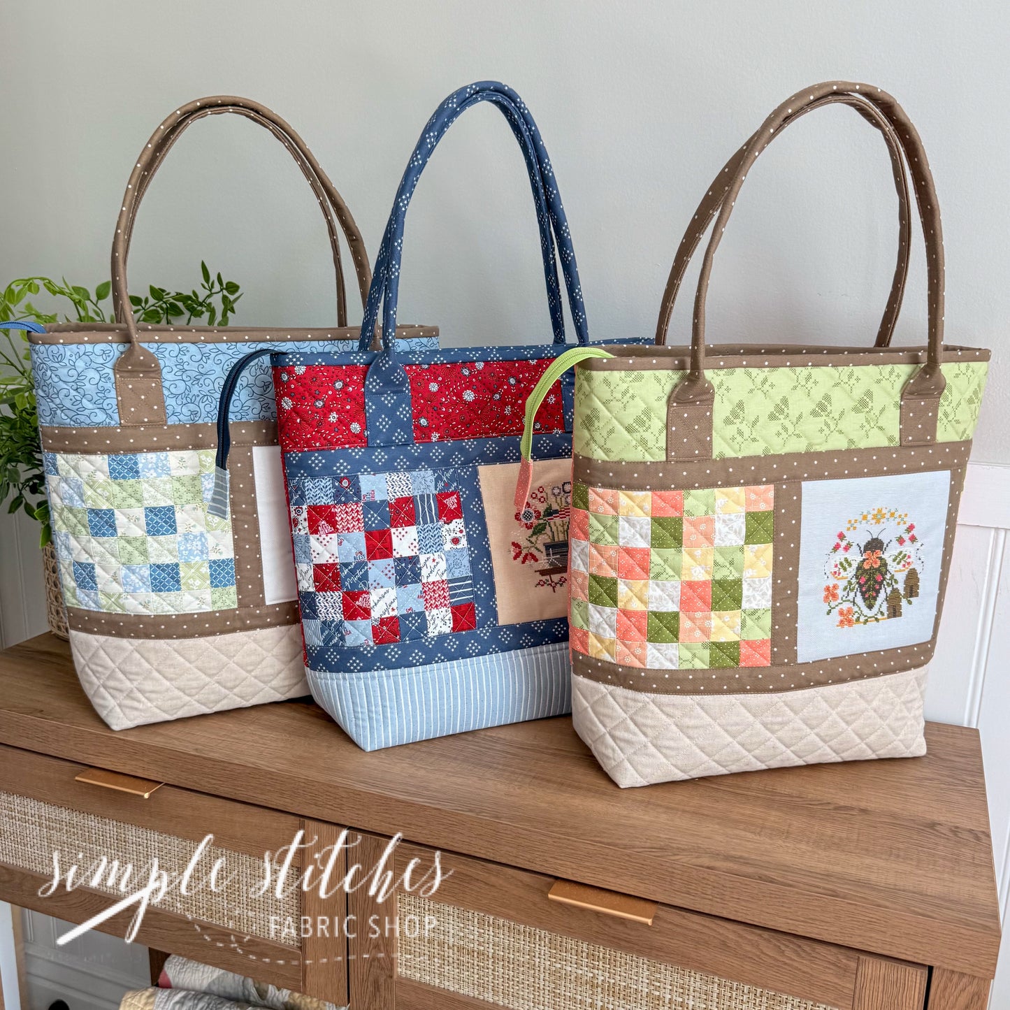 Let's Talk Quilting Stitch & Stow Bag Kit