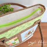 Botanical Bee Stitch & Stow Bag Kit