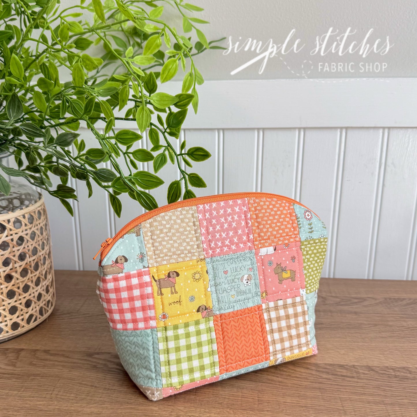 Lucky Dog  Pouch- Made by Janette