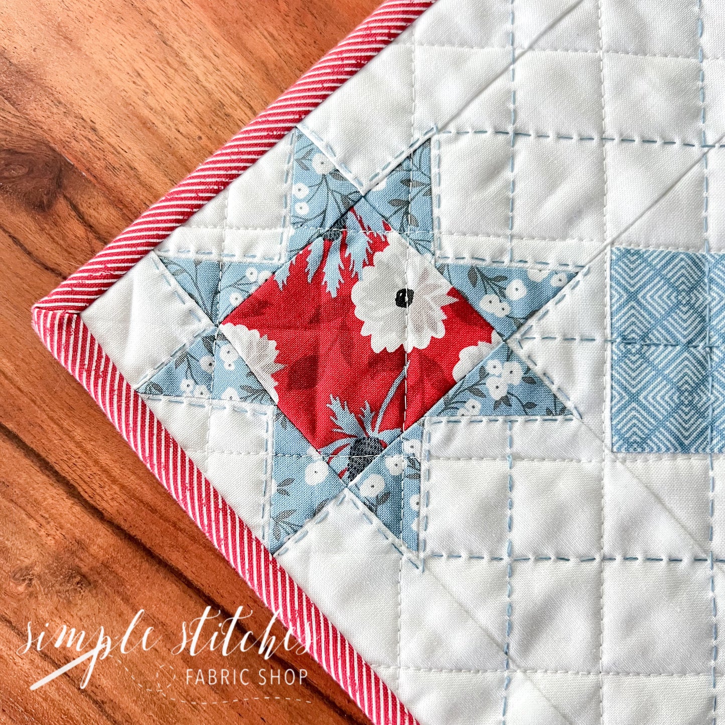 Checkers and Stars Paper Pattern
