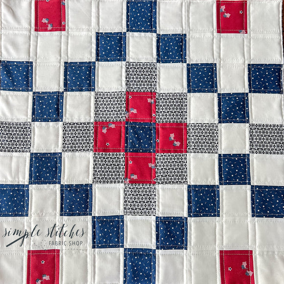 Vintage Knit Quilt Kit