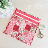 Love Blooms Clear Vinyl Bag - made by Myra