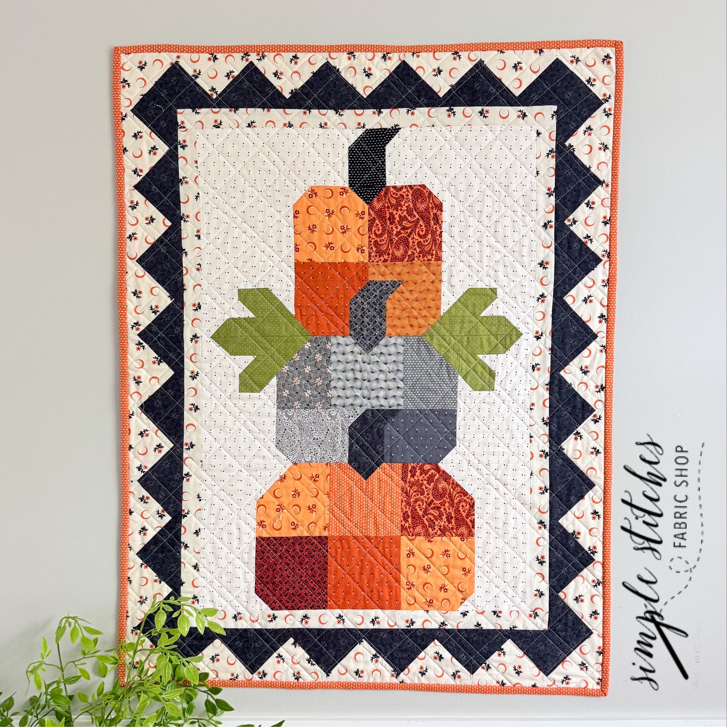 Pumpkin Trio Wall Hanging Kit