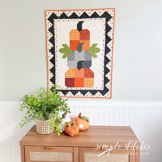 Pumpkin Trio Wall Hanging Kit