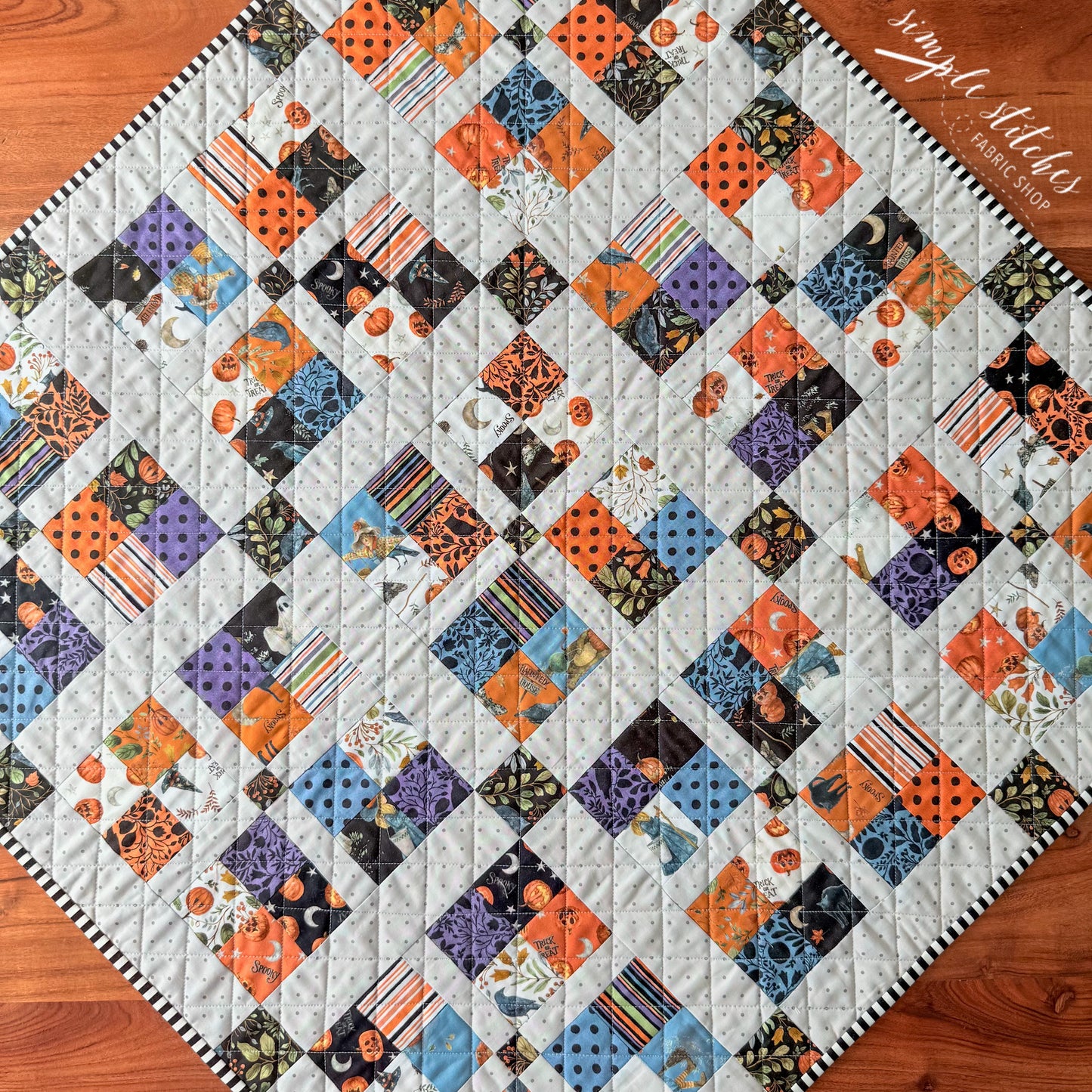 Farmhouse Four Square Quilt/Topper Pattern