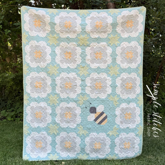 Starlit Daisies Quilt Paper Pattern - WHOLESALE (set of 10)