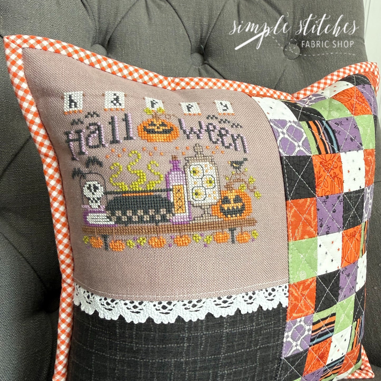 Costume Closet Patch & Stitch Pillow Kit