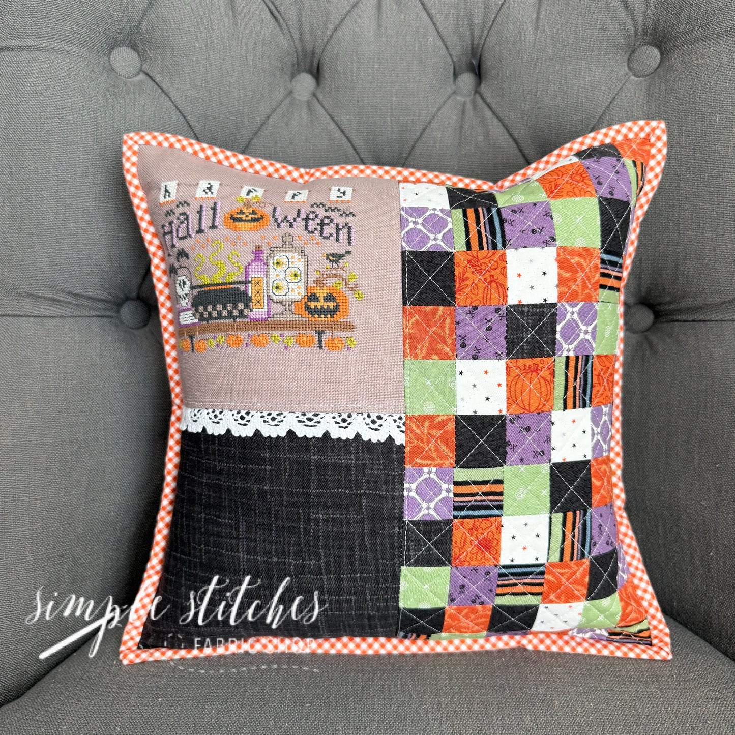 Costume Closet Patch & Stitch Pillow Kit