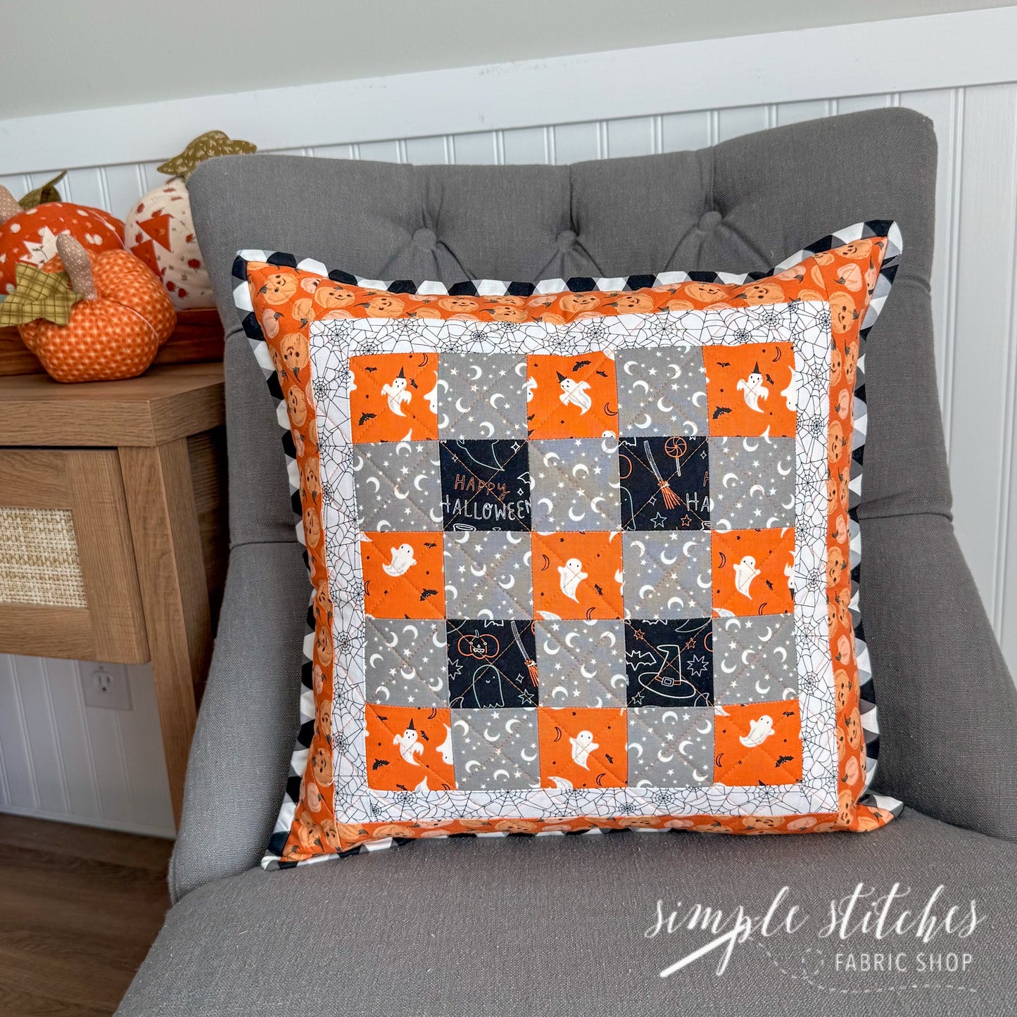 Seasonal Patch Pillow