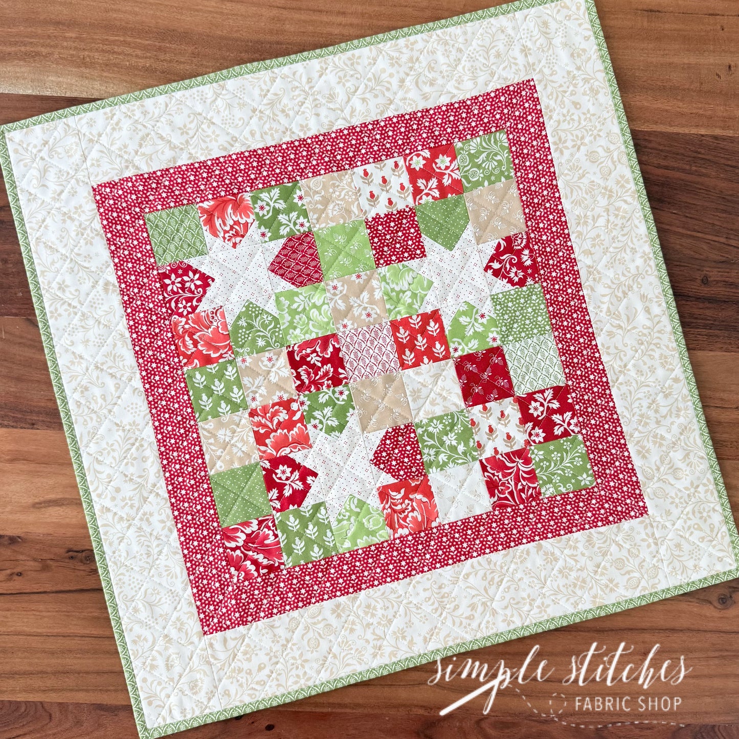 Stars Align Topper PDF Pattern