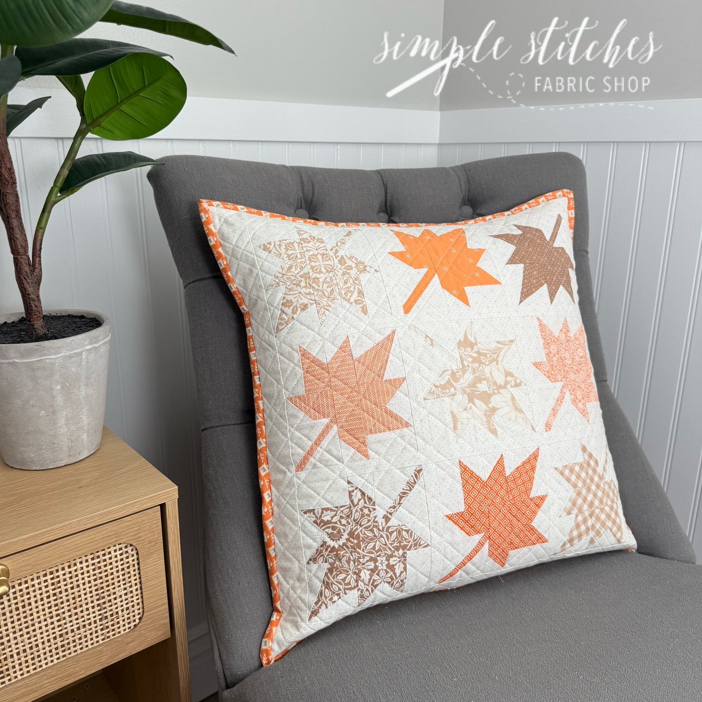 Autumn Leaves Pillow Kit