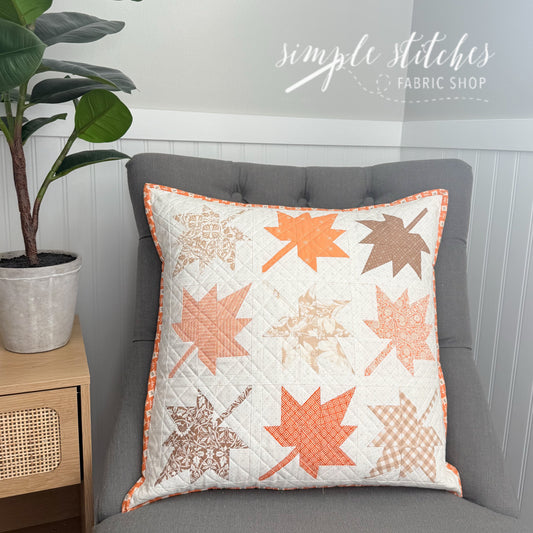 Autumn Leaves Pillow Kit