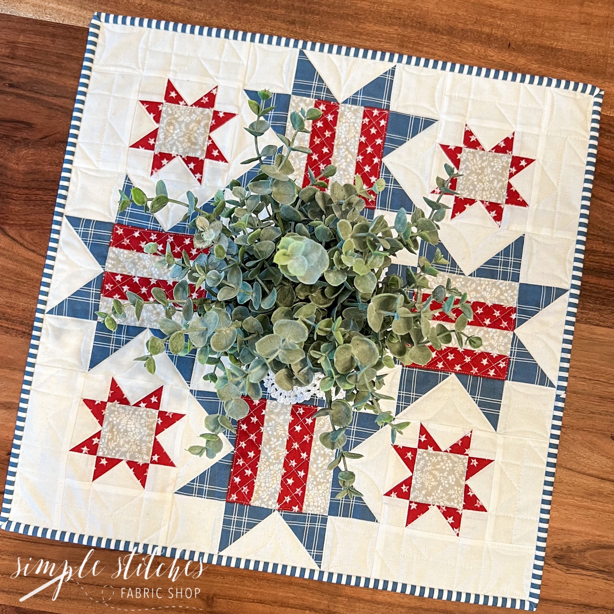 Topper Pattern Design Sparkle All Around Topper PDF Pattern – Simple Stitches Fabric Shop, LLC