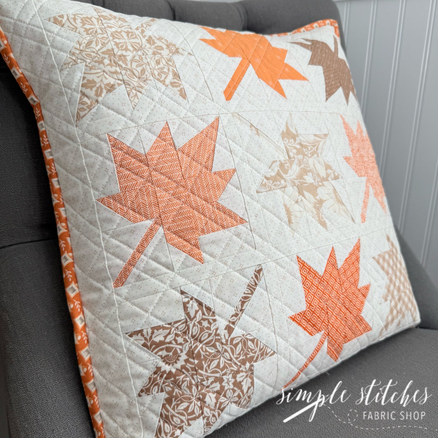Autumn Leaves Pillow Kit