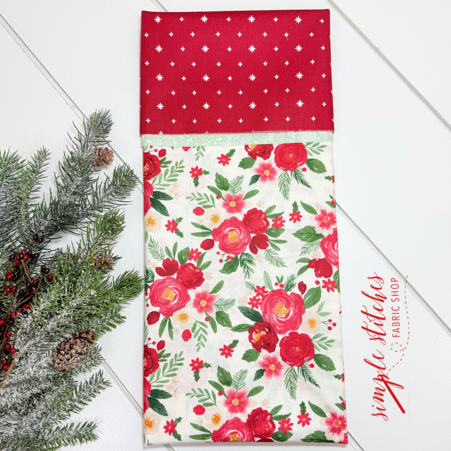 Charming Christmas Pillowcase Kit with Free Pattern
