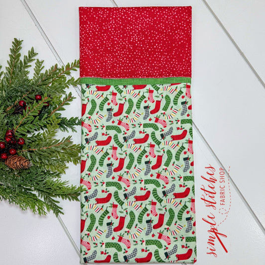 Christmas Stockings Pillowcase Kit with Free Pattern