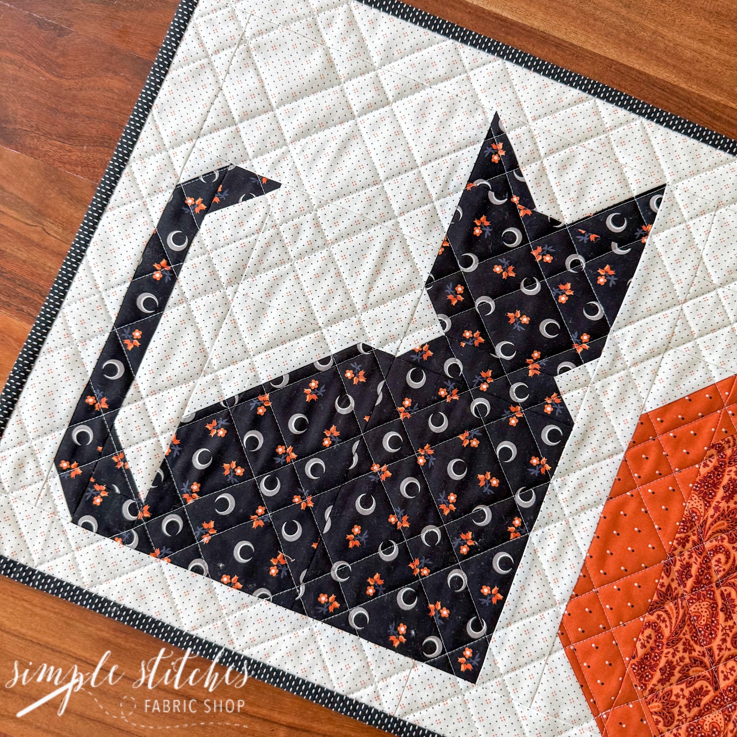 Midnight Magic Table Runner- Made by Janette