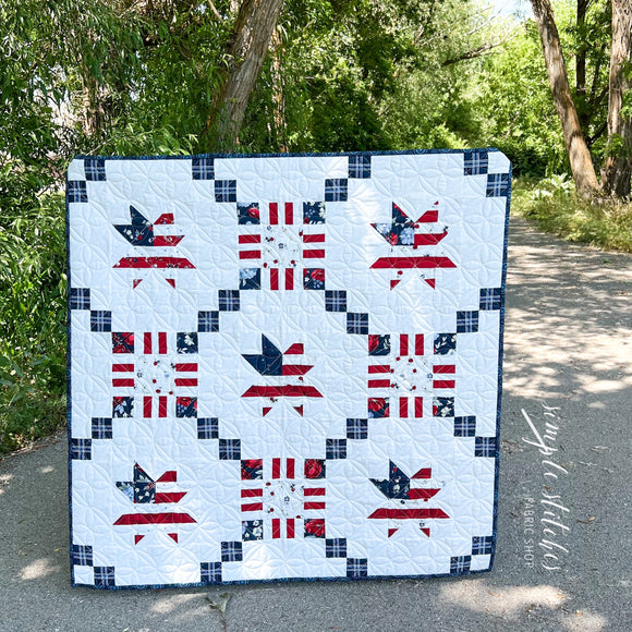 Country Star Quilt/Topper Pattern
