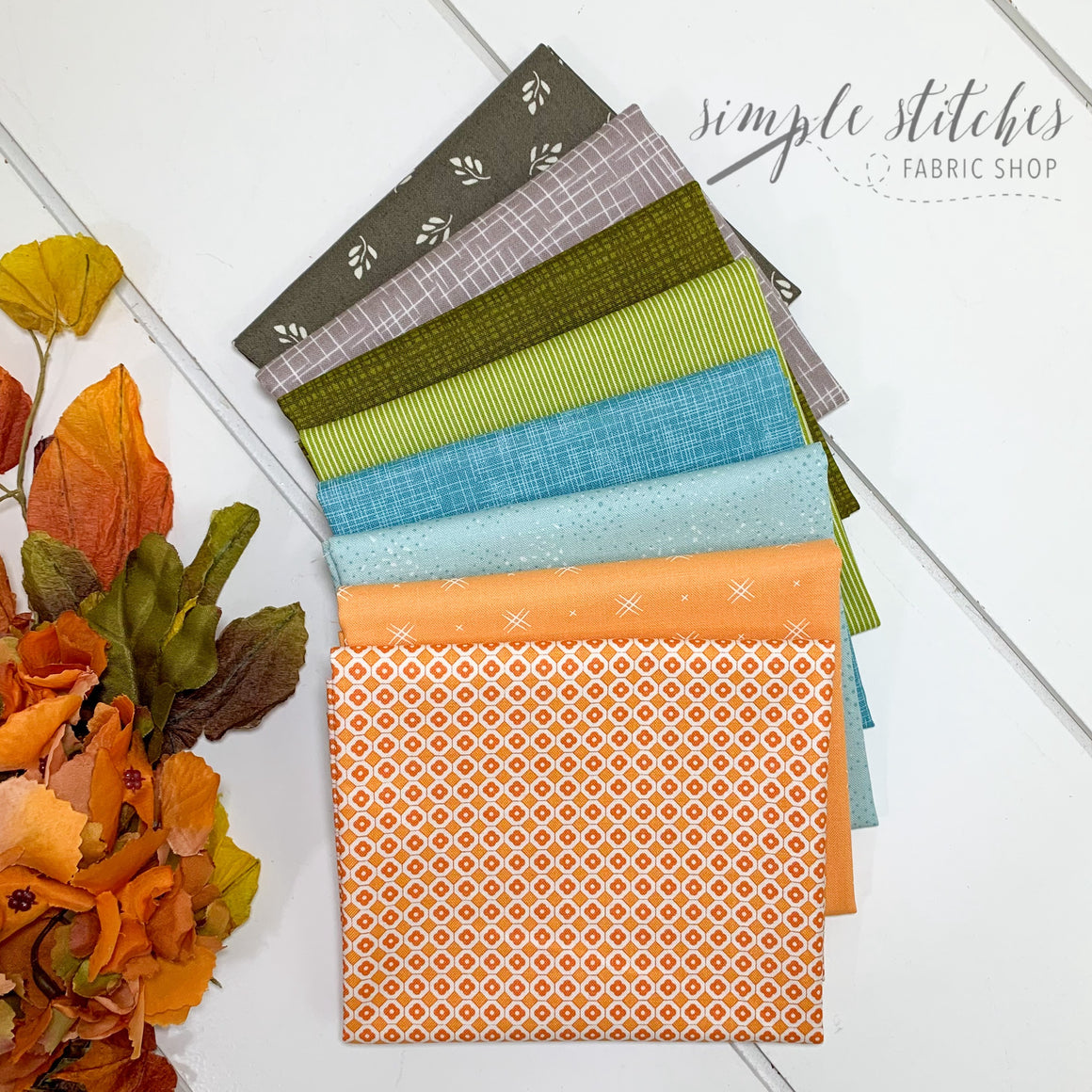 Fall Kits, Bundles & Yardage – Simple Stitches Fabric Shop, LLC