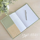 Stitch & Scribble Notebook - Made by Myra