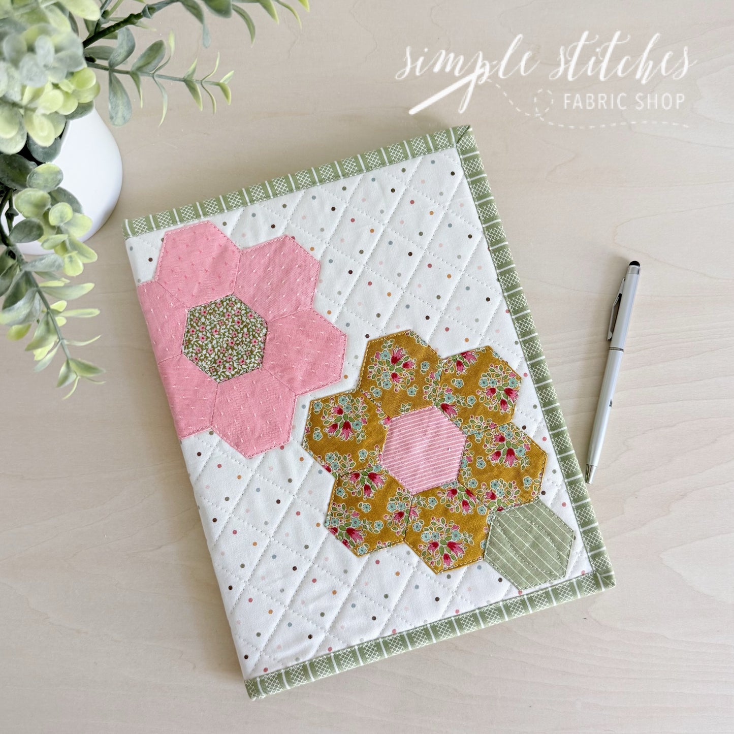 Stitch & Scribble Notebook - Made by Myra