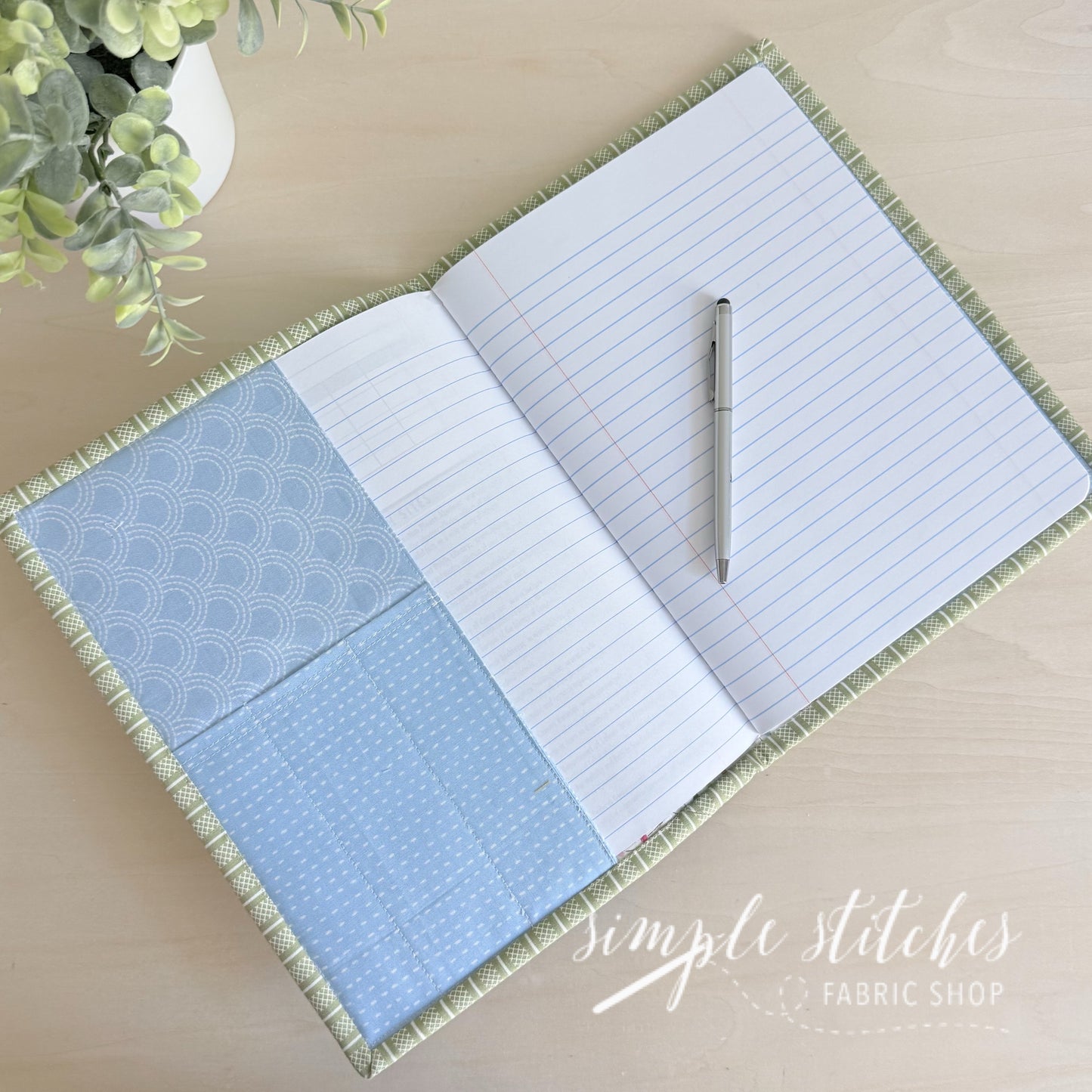 Stitch & Scribble Notebook - Made by Myra