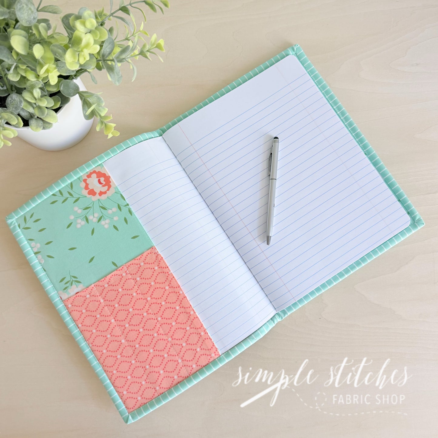 Stitch & Scribble Notebook - Made by Myra
