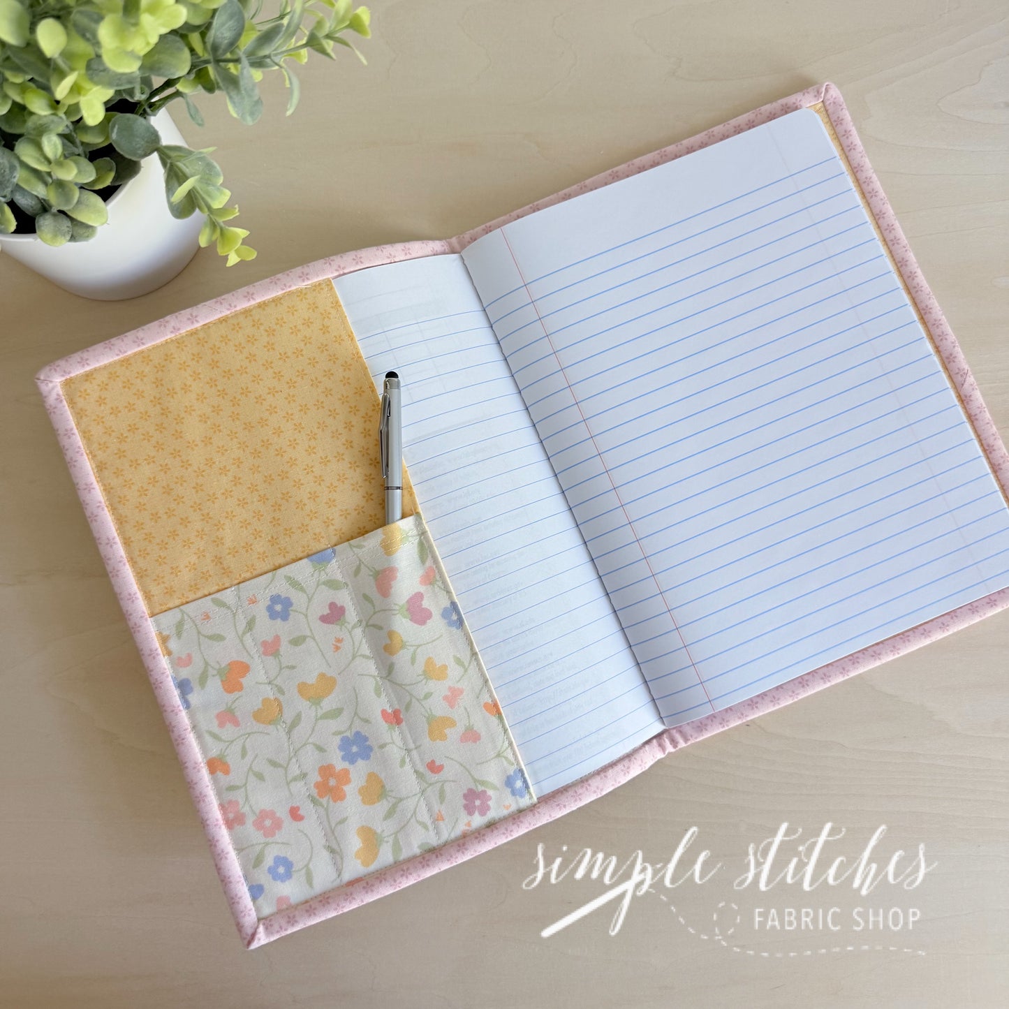 Stitch & Scribble Notebook - Made by Myra