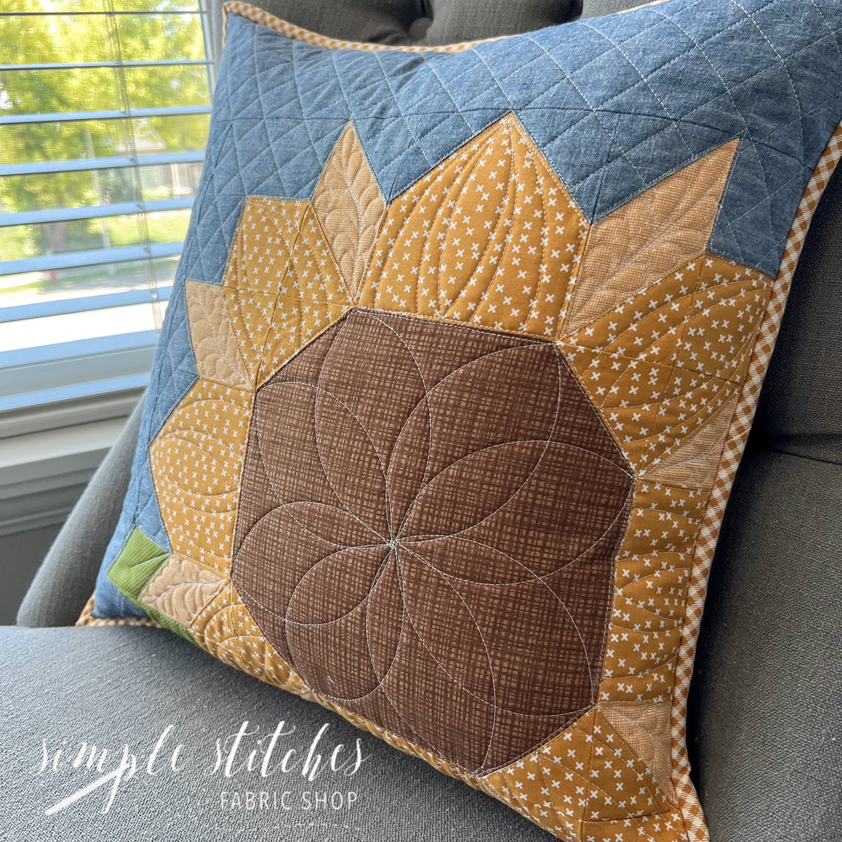 Sunflower Pillow Kit