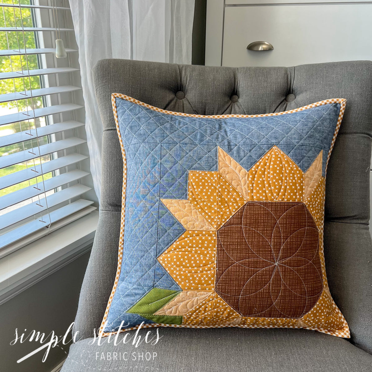 Sunflower Pillow Kit