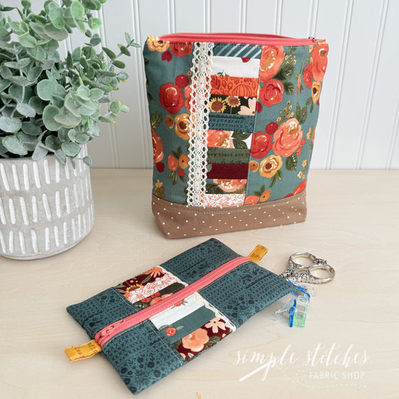 Happy Fall Days Project Bag Set - made by Myra