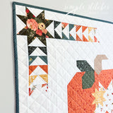 Pumpkin Fade Away Mini Quilt Paper Pattern - WHOLESALE (set of 10)