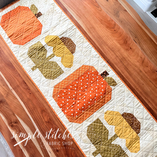 Pumpkins and Petals Table Runner Kit