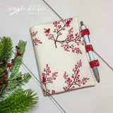 Cardinal Make Note Notebook - made by Janette