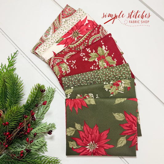 Candlelight Christmas Simple Bundle (8) Fat Quarter Bundle