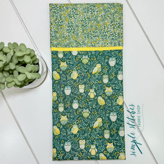 Sleepy Owls Pillowcase Kit with Free Pattern