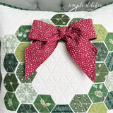A Hexie Christmas Pillow Kit