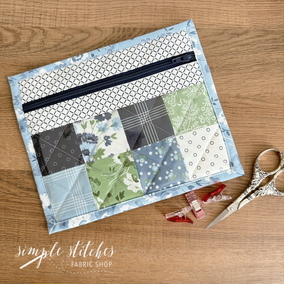 Nantucket Clear Vinyl Bag - made by Myra