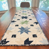 Star Light Runner Kit - Navy Floral Backing