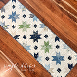 Star Light Runner Kit - Navy Floral Backing