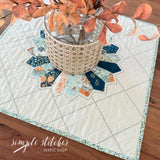 Heirloom Dresden Topper - Low Volume Backing