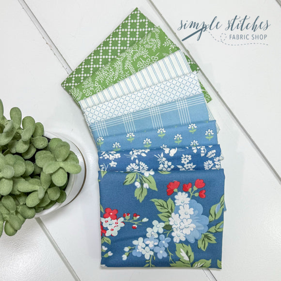 Floral Sky Simple Bundle (8) Fat Quarter Bundle