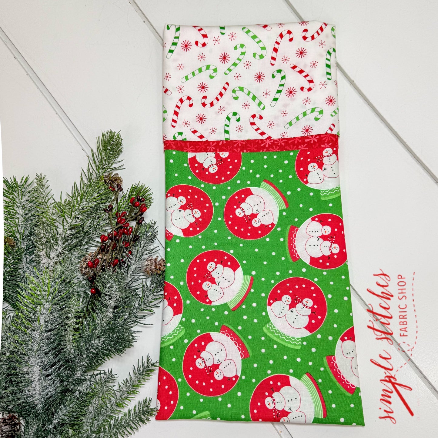 Snowtime Pillowcase Kit with Free Pattern