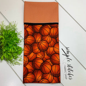 Basketball Standard Pillowcase Kit with Free Pattern