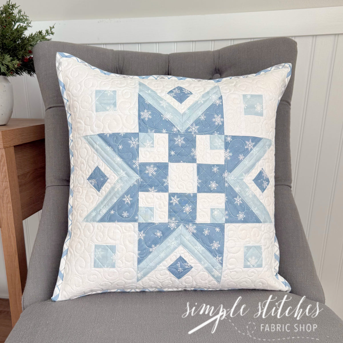 Winter Flurries Pillow