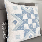 Winter Flurries Pillow - Made by Janette